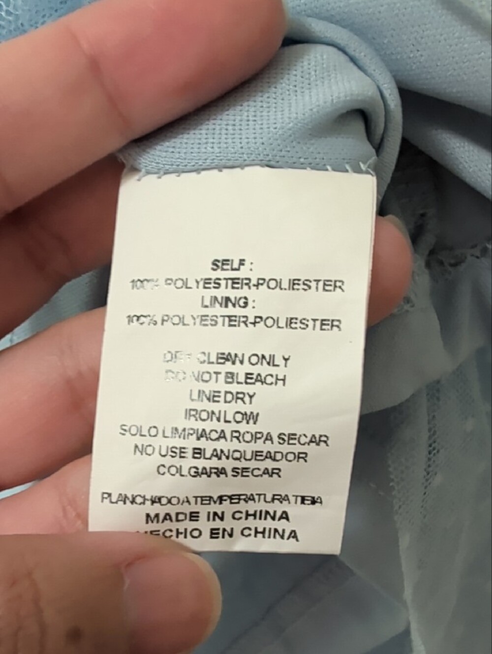 Altar'd State Light Blue Tiered Tulle Maxi Skirt - Picture 3 of 6